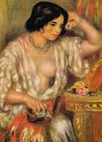 Renoir, Pierre Auguste - Gabrielle Wearing Jewelry